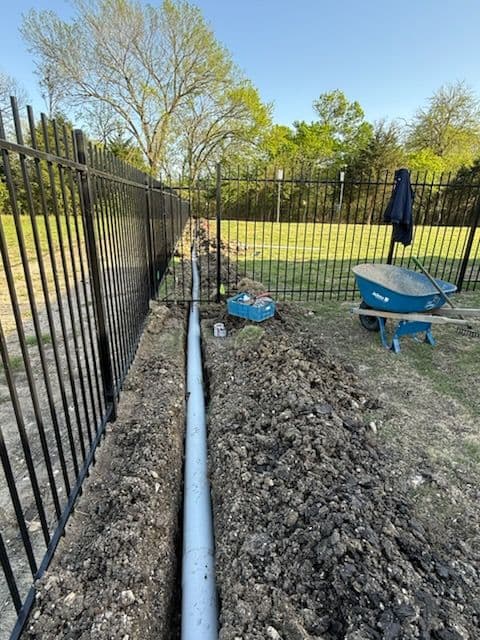 Drainage Installation in Celina, TX