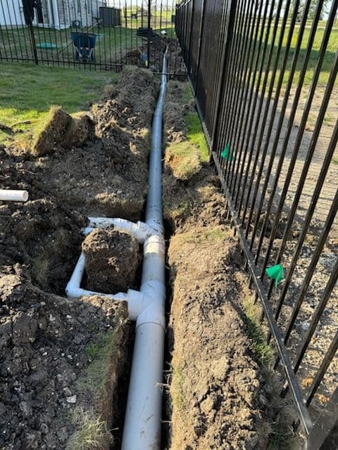 Drainage Installation in Celina, TX