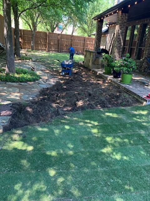 Project Transforming Yards with Stone Pathway Installation image