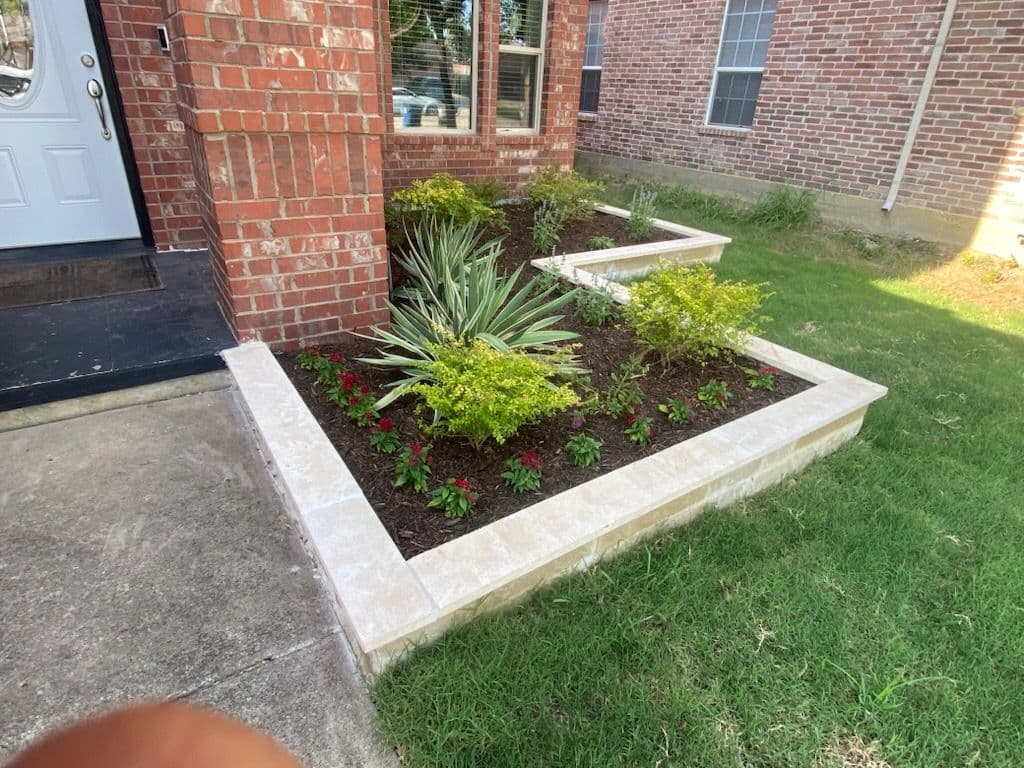 Gallery photos for Landscape Transformation in Little Elm TX: Image #1